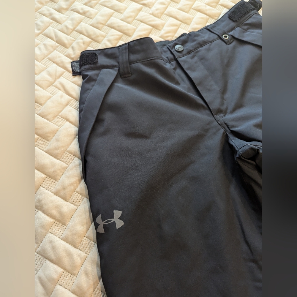 Under Armour Black Kids Snow Pants - Picture 5 of 10